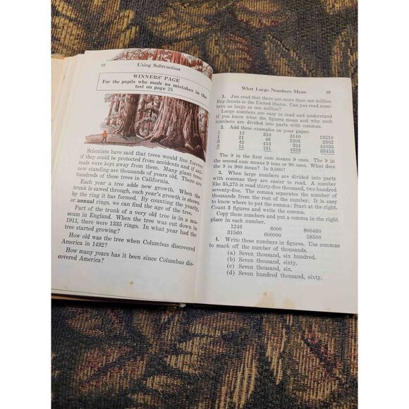 Vintage 1945 Math Book- Arithmetic for You 5 - Picture 7 of 11